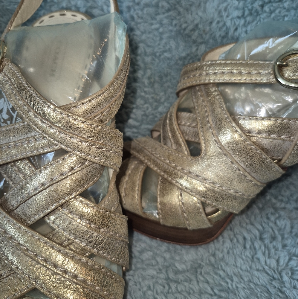 Coach Strappy High Heel Sandals - Picture 3 of 8